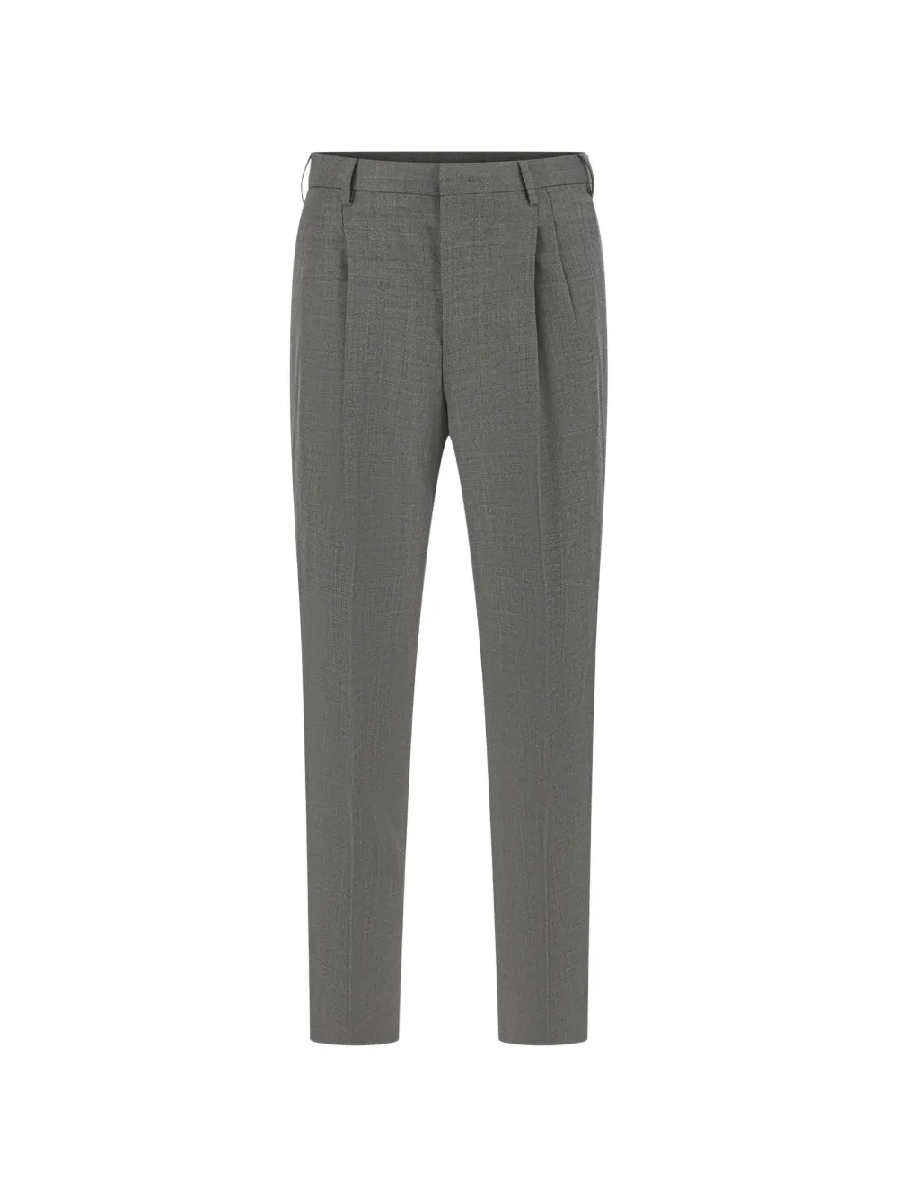PT Torino pleated wool trousers Grijs