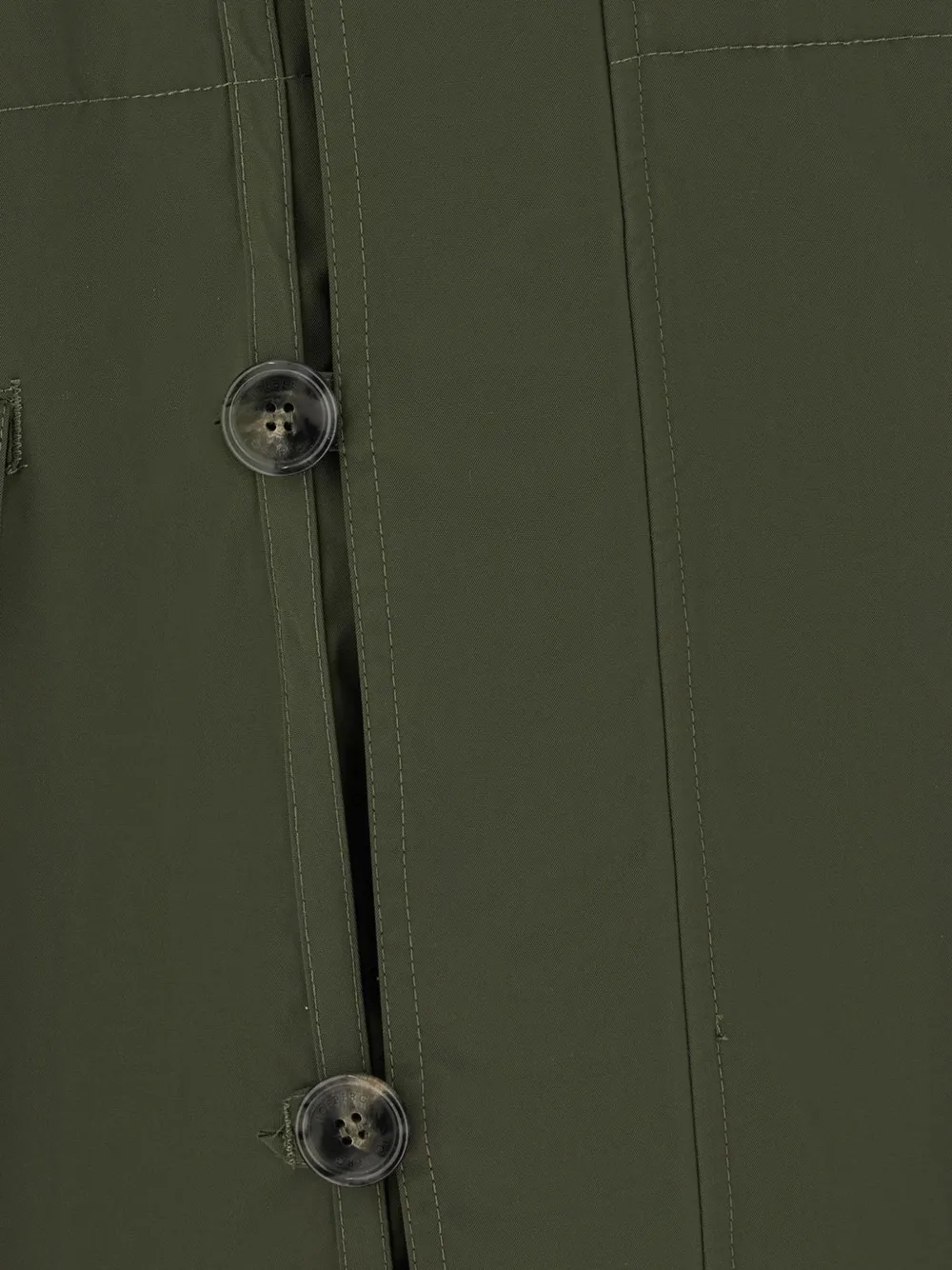 Iceberg hooded padded jacket Groen