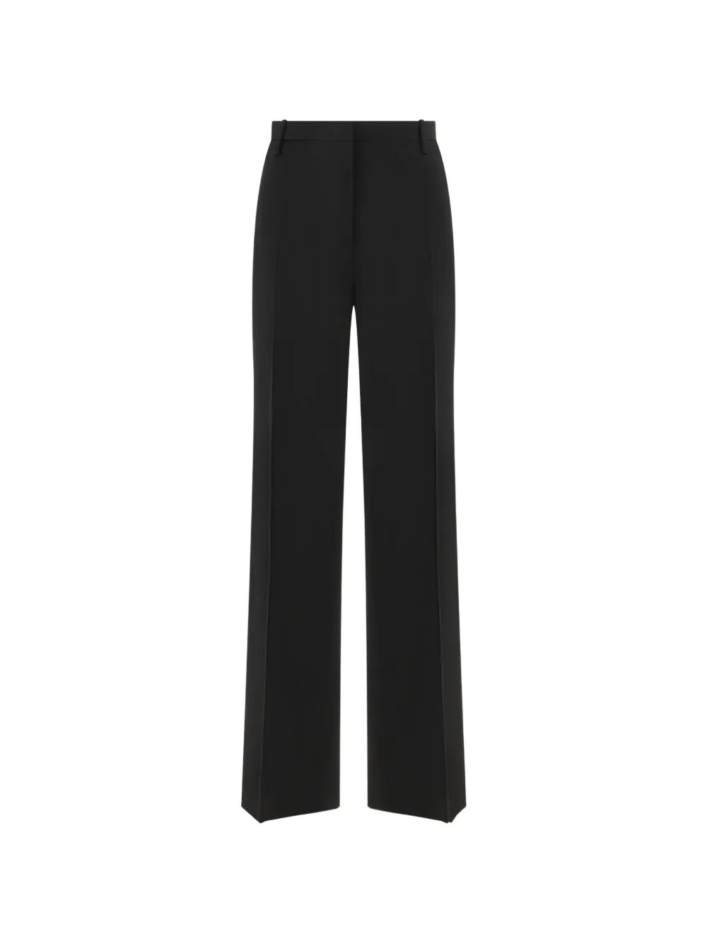 FENDI pressed-crease tailored trousers Zwart