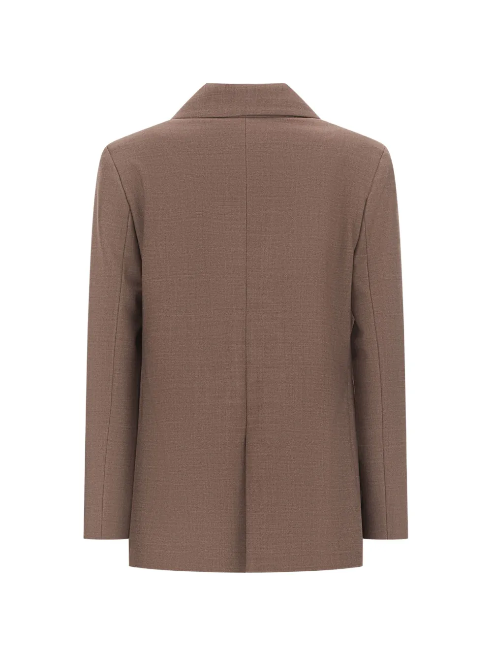 Antonelli fringed double-breasted blazer Bruin