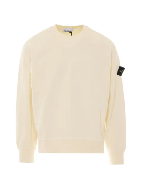 Stone Island 6100008 organic-cotton-fleece sweatshirt