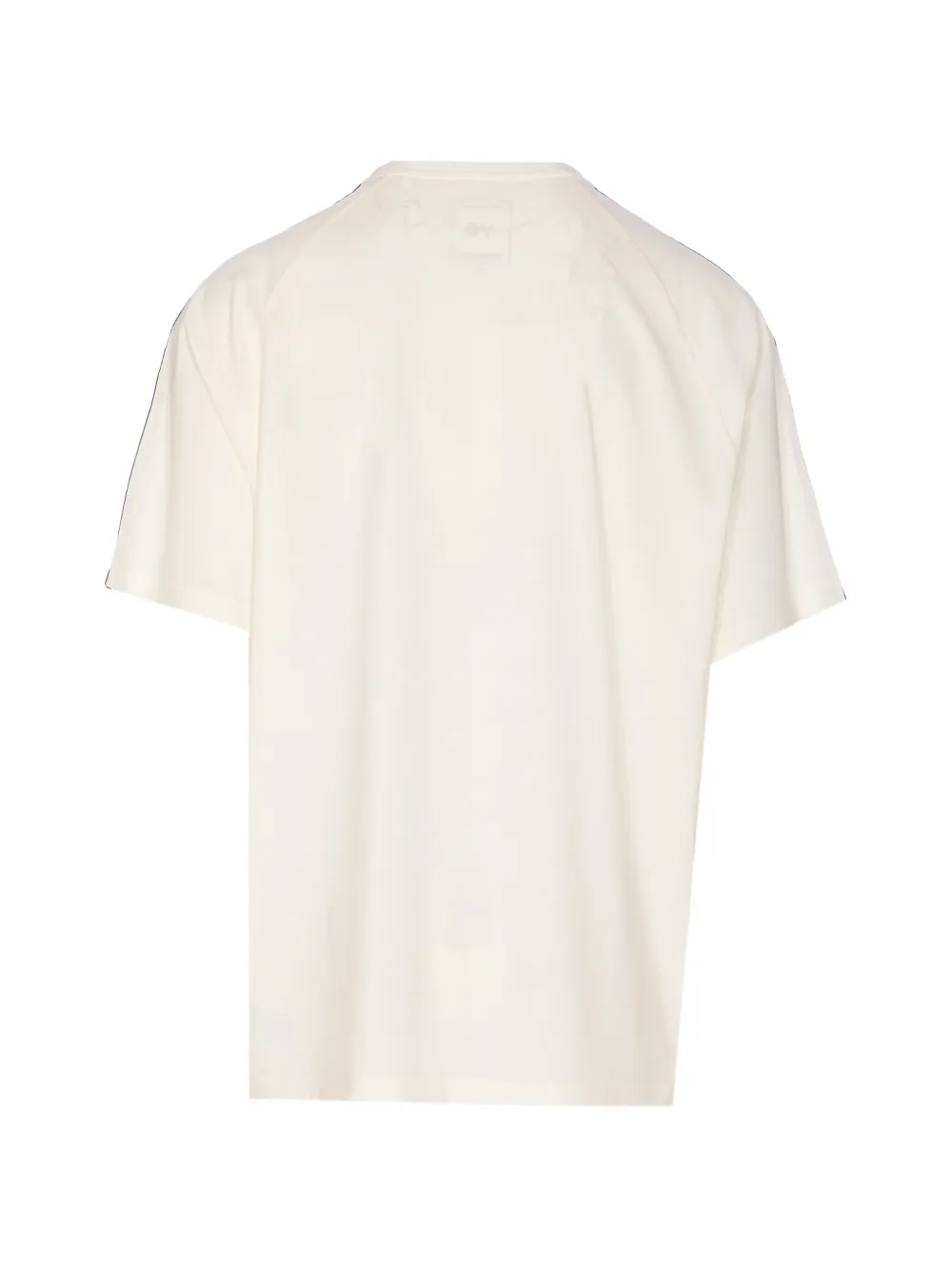 Y-3 short-sleeve 3-stripes T-shirt Beige