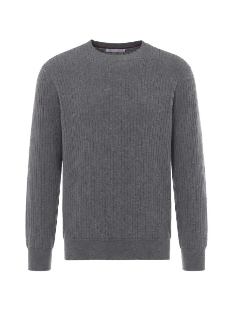 Brunello Cucinelli ribbed-knit cotton sweater