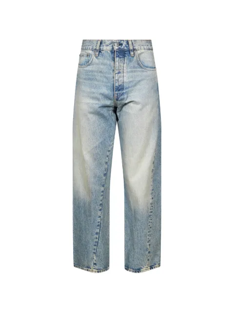 Sunflower twisted-seam wide-leg jeans
