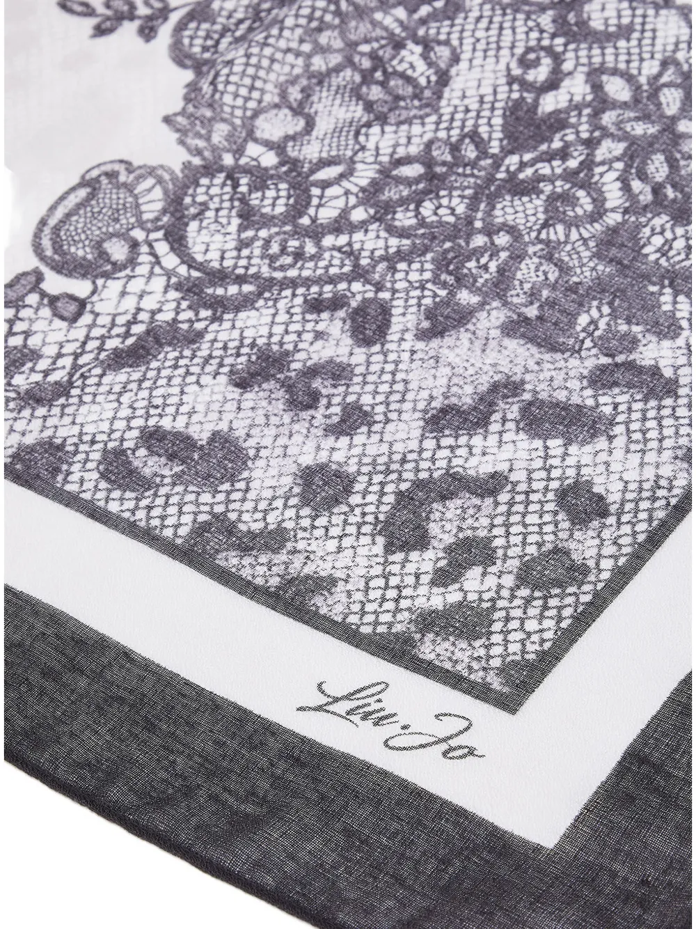 LIU JO scarf large animal-print Wit
