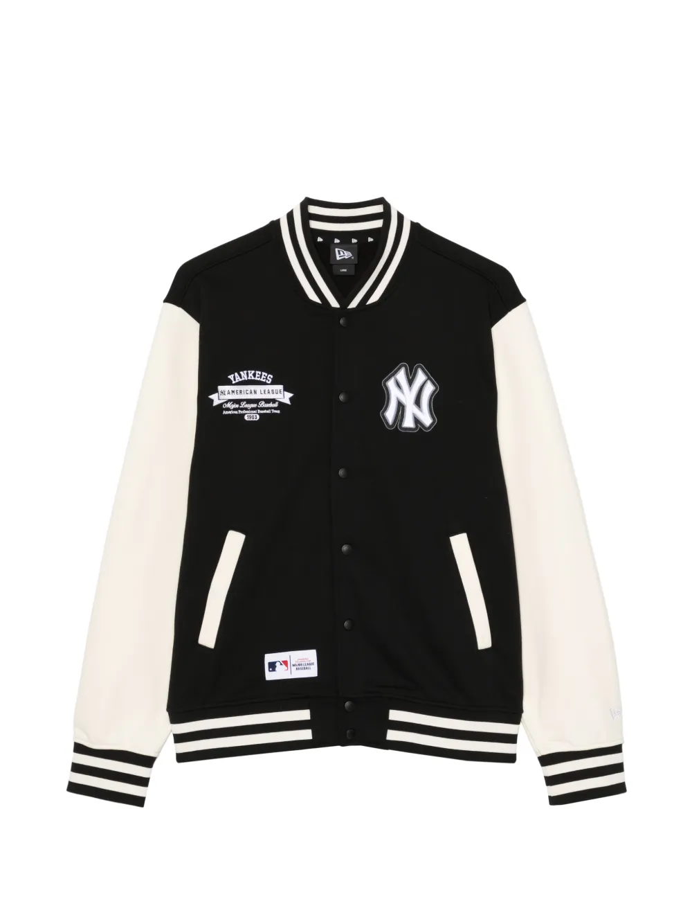 NEW ERA CAP Giacca New York Yankees varsity - Nero