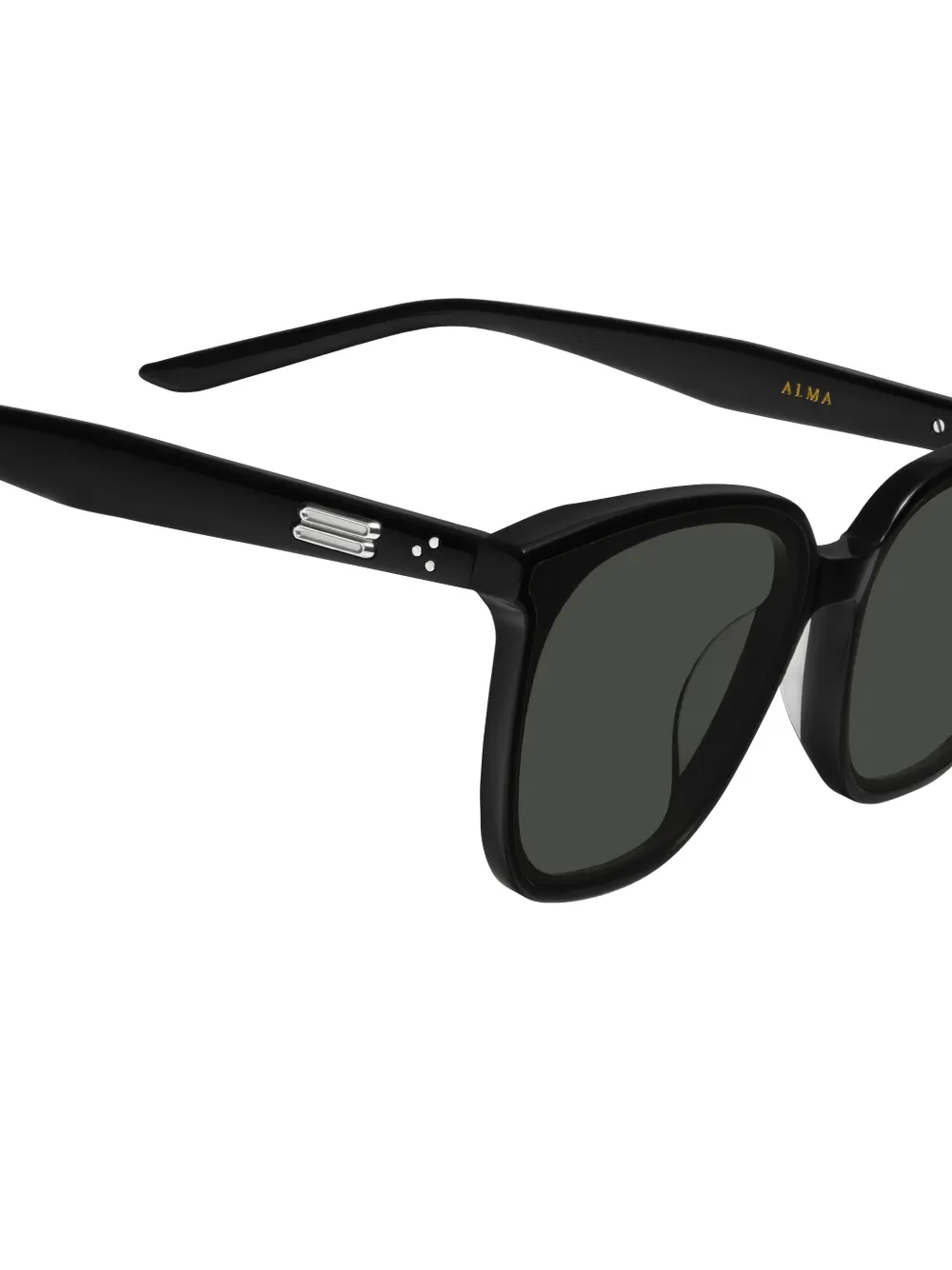Gentle Monster Alma 01 square-frame sunglasses Zwart