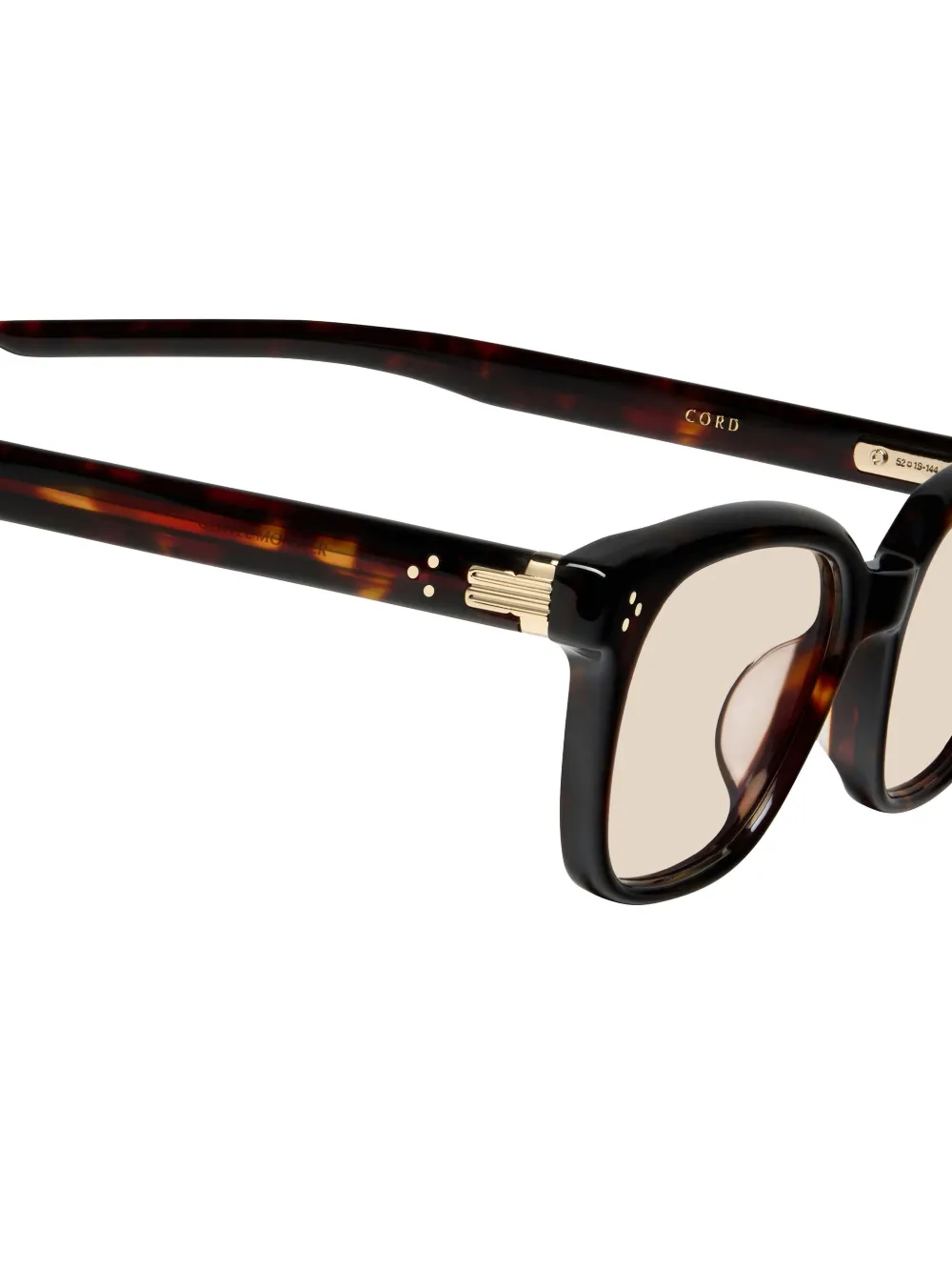 Gentle Monster Cord T1 rectangle-frame sunglasses Bruin