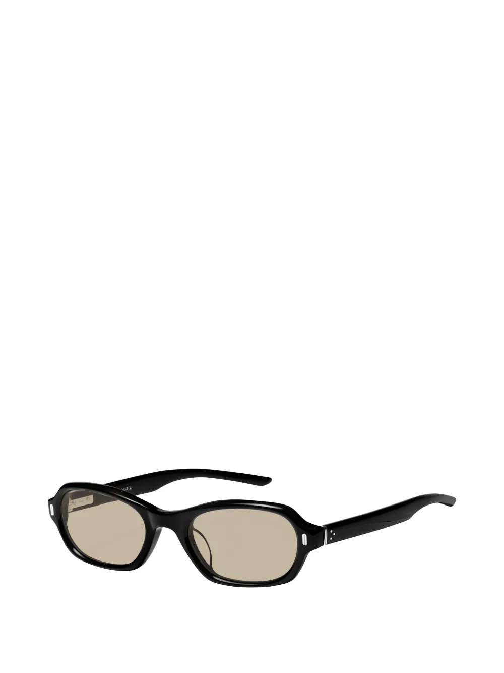 Gentle Monster Cai 01 oval-frame sunglasses Zwart