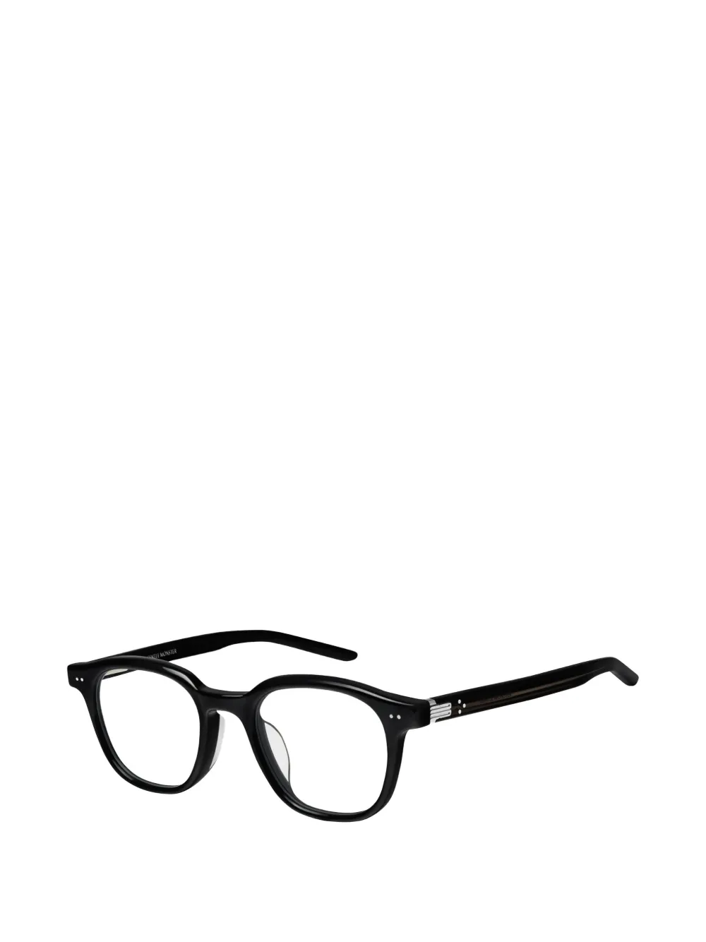 Gentle Monster Poet 01 square-frame glasses Zwart