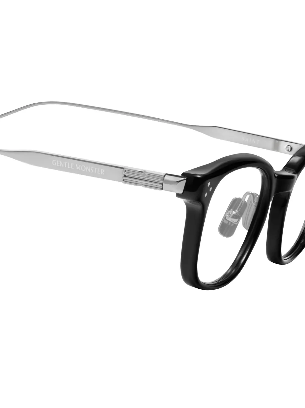 Gentle Monster Saint 01 square-frame glasses Zwart