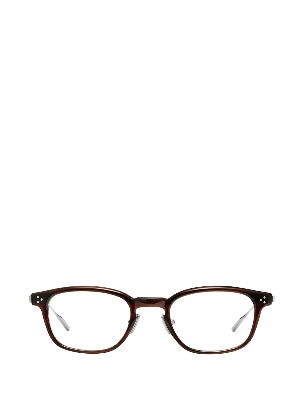 Gentle Monster Saint B4 square-frame glasses in Brown