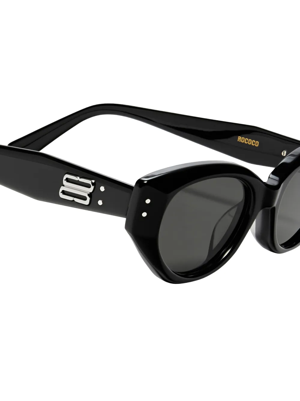 Gentle Monster Rococo 01 cat-eye sunglasses Zwart