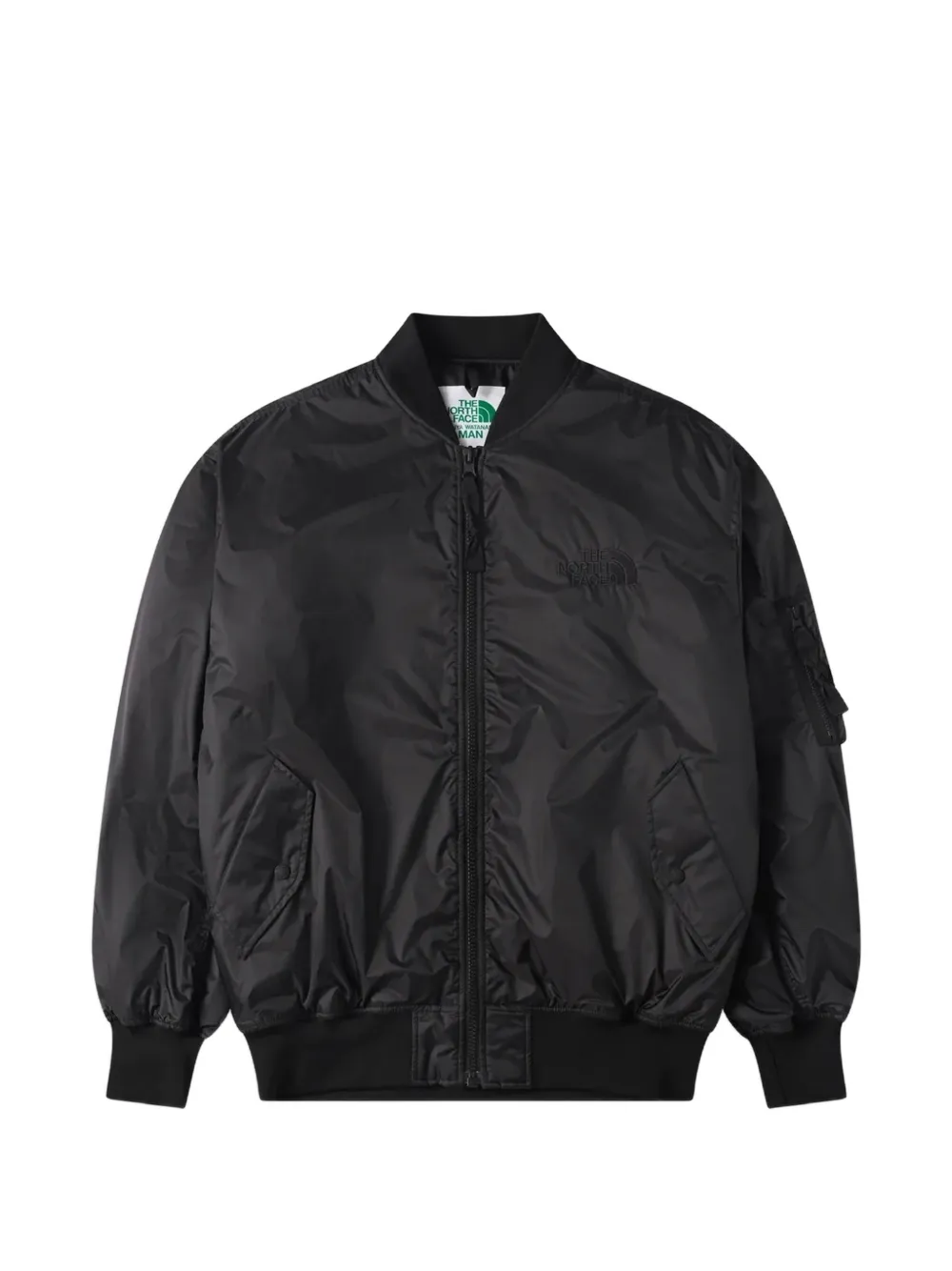 The North Face X eYe Junya Watanabe Man logo-embroidered bomber jacket - Nero