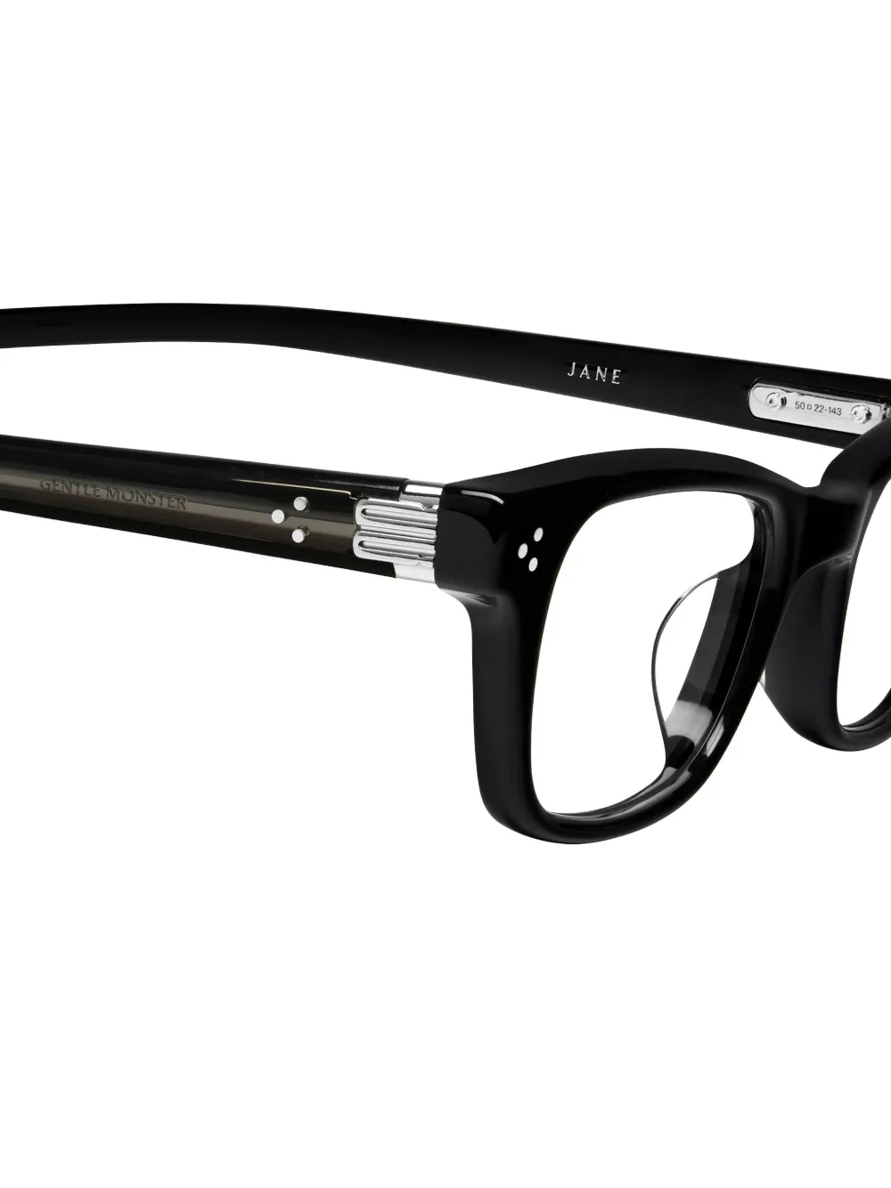 Gentle Monster Jane 01 rectangle-frame glasses Zwart
