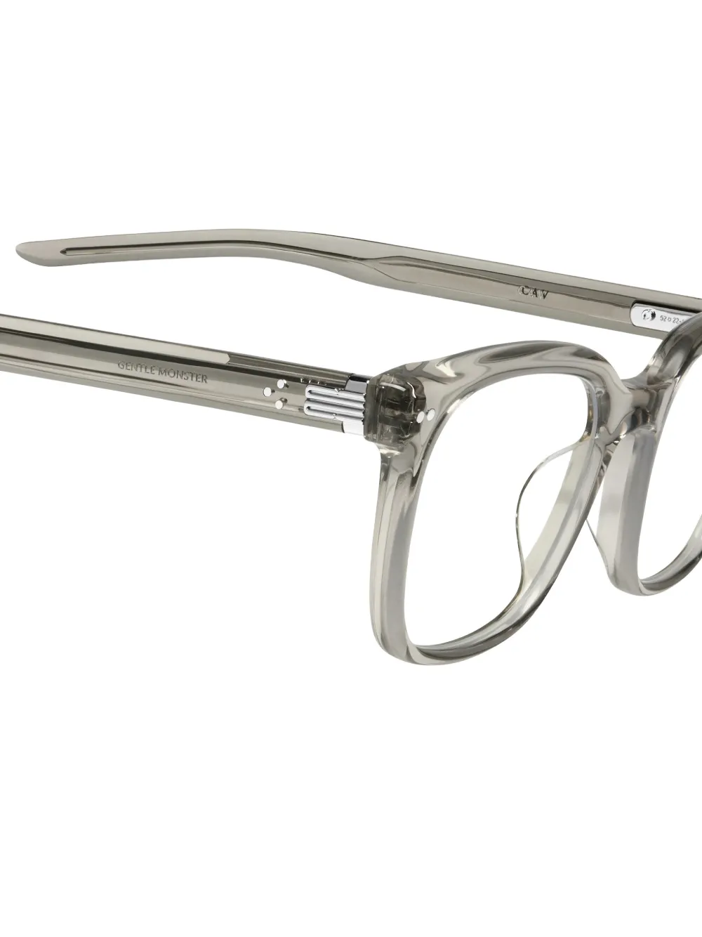 Gentle Monster Cav square-frame glasses Grijs
