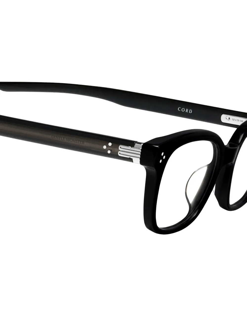 Gentle Monster Cord 01 square-frame glasses Zwart