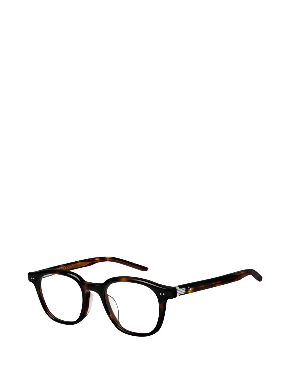 Gentle Monster Poet T1 rectangle-frame glasses Bruin