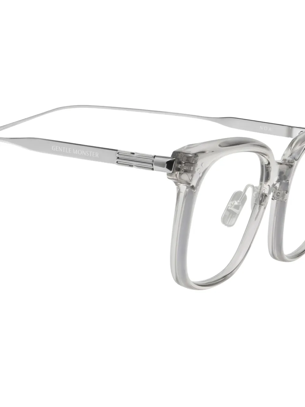 Gentle Monster Noa square-frame glasses Grijs