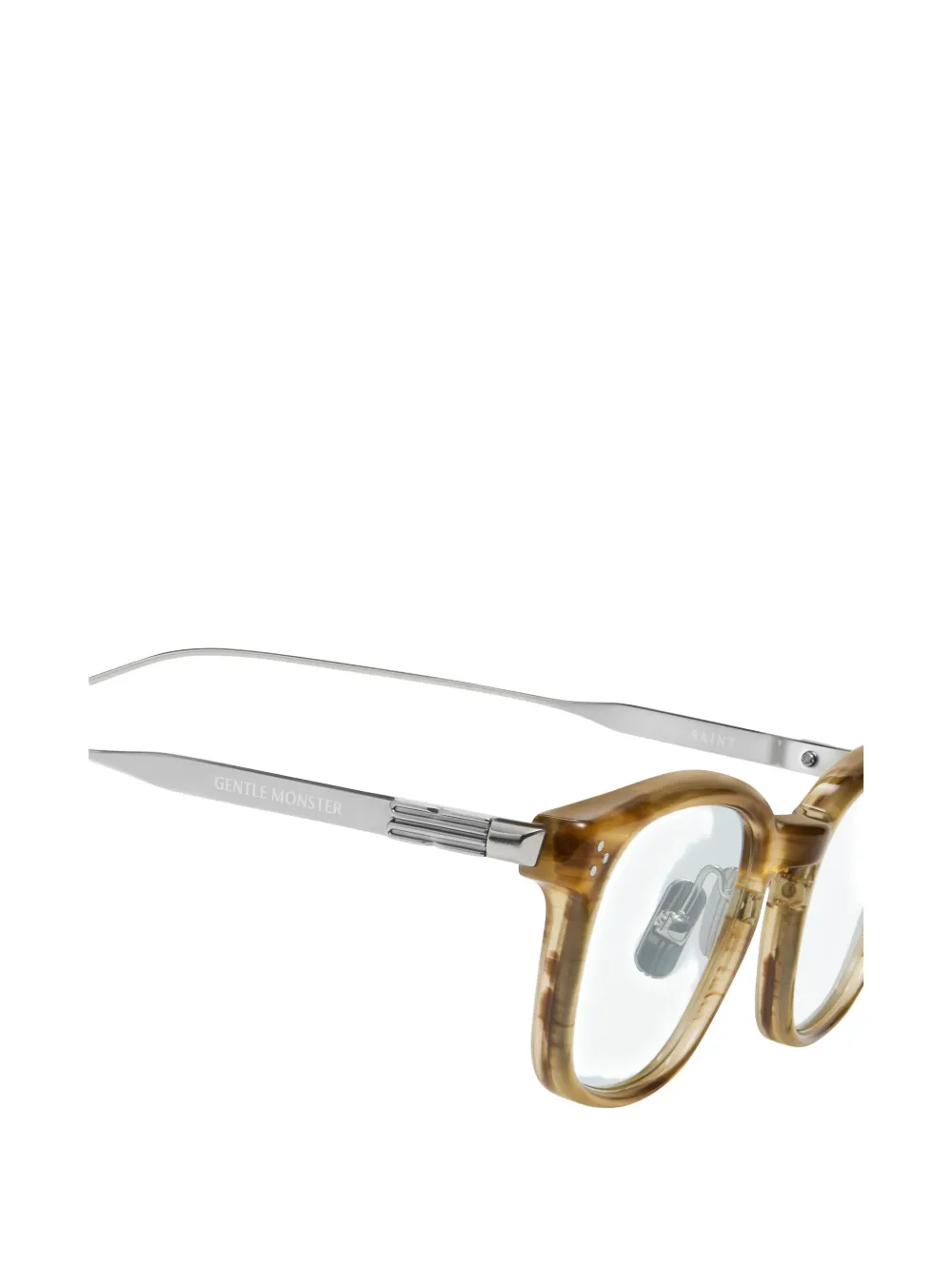 Gentle Monster Saint B1 square-frame sunglasses Beige