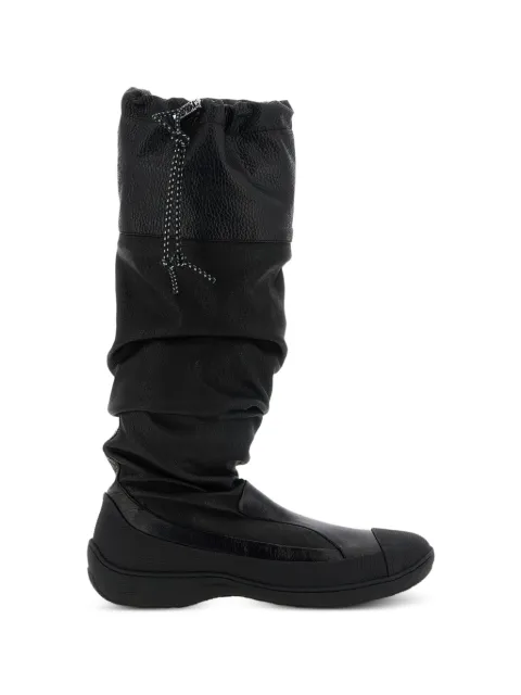 Kiko Kostadinov Avocet drawstring knee-high boots