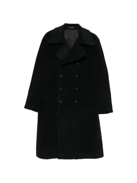 Tagliatore double-breasted martingala coat