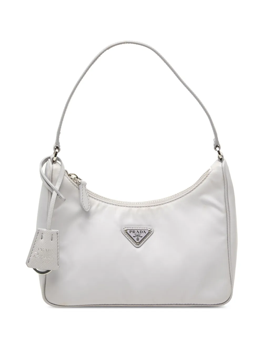 Prada Pre-Owned 2005 Mini Tessuto Re Edition 2005 shoulder bag - Bianco