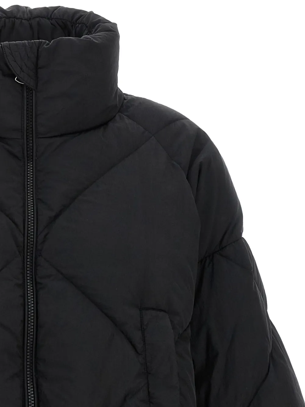 Weekend Max Mara Edito quilted jacket Zwart