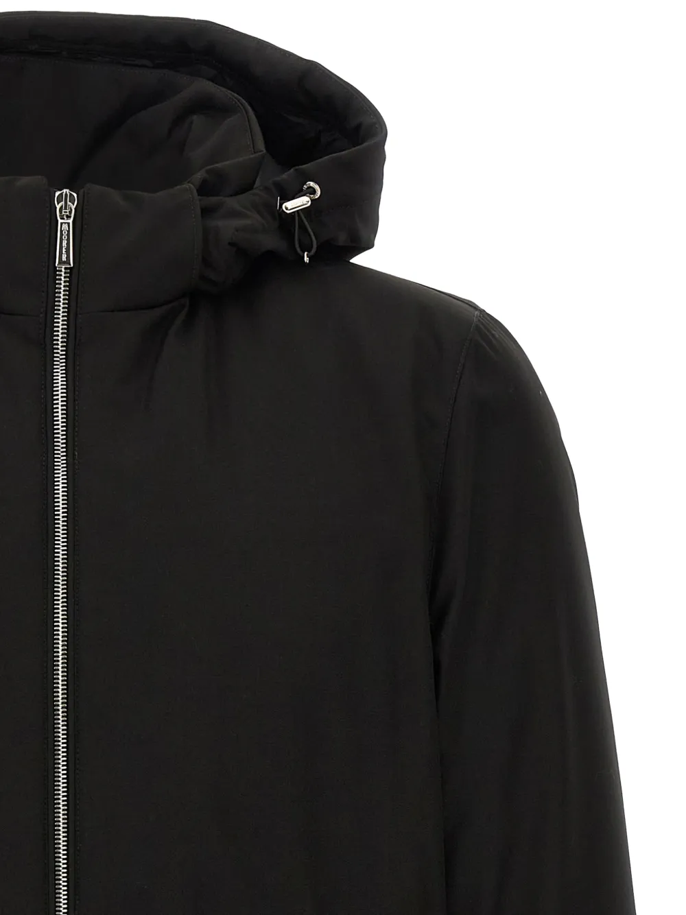Moorer Albini Acqua hooded jacket Zwart