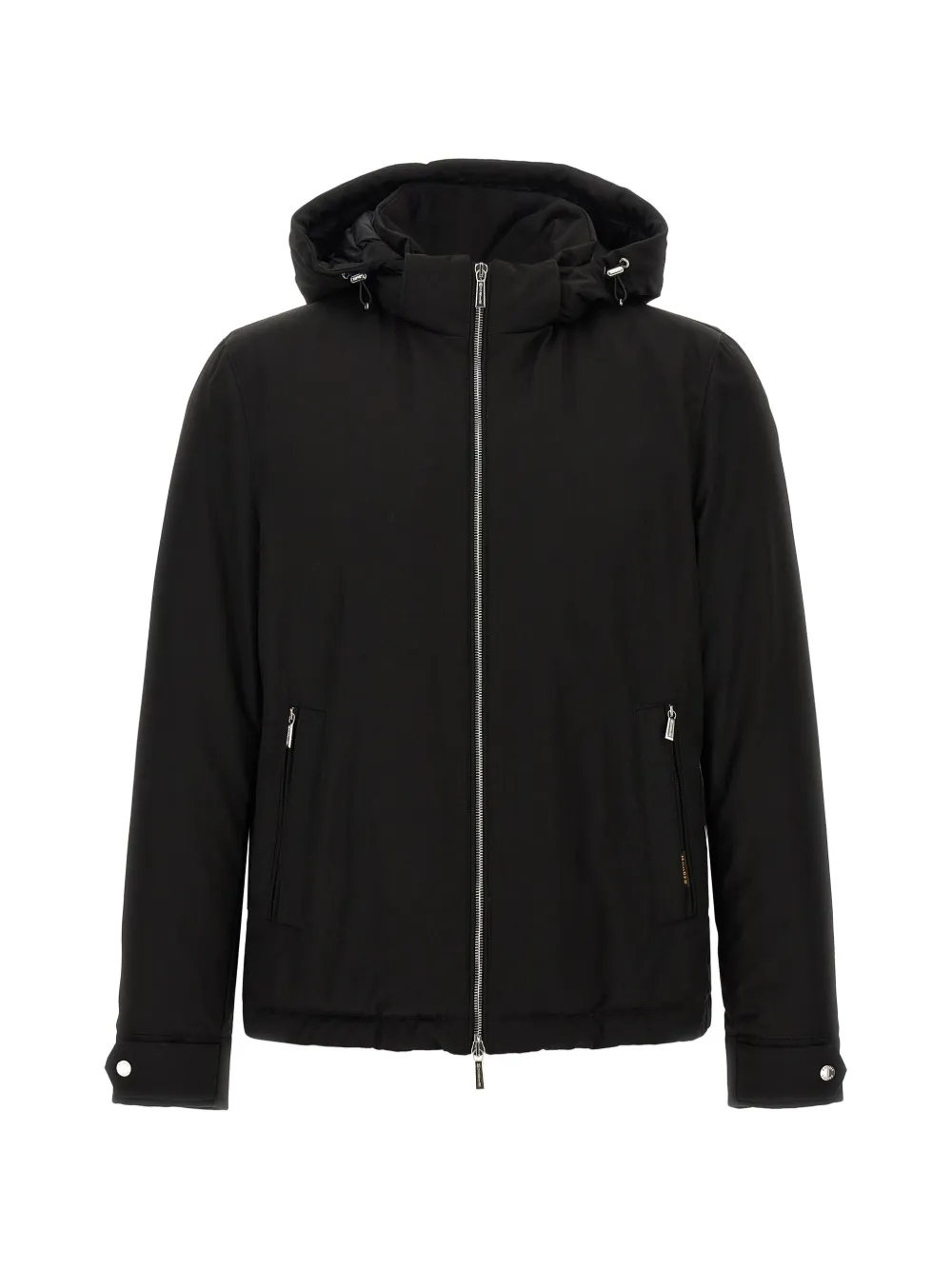 Moorer Albini Acqua hooded jacket Zwart