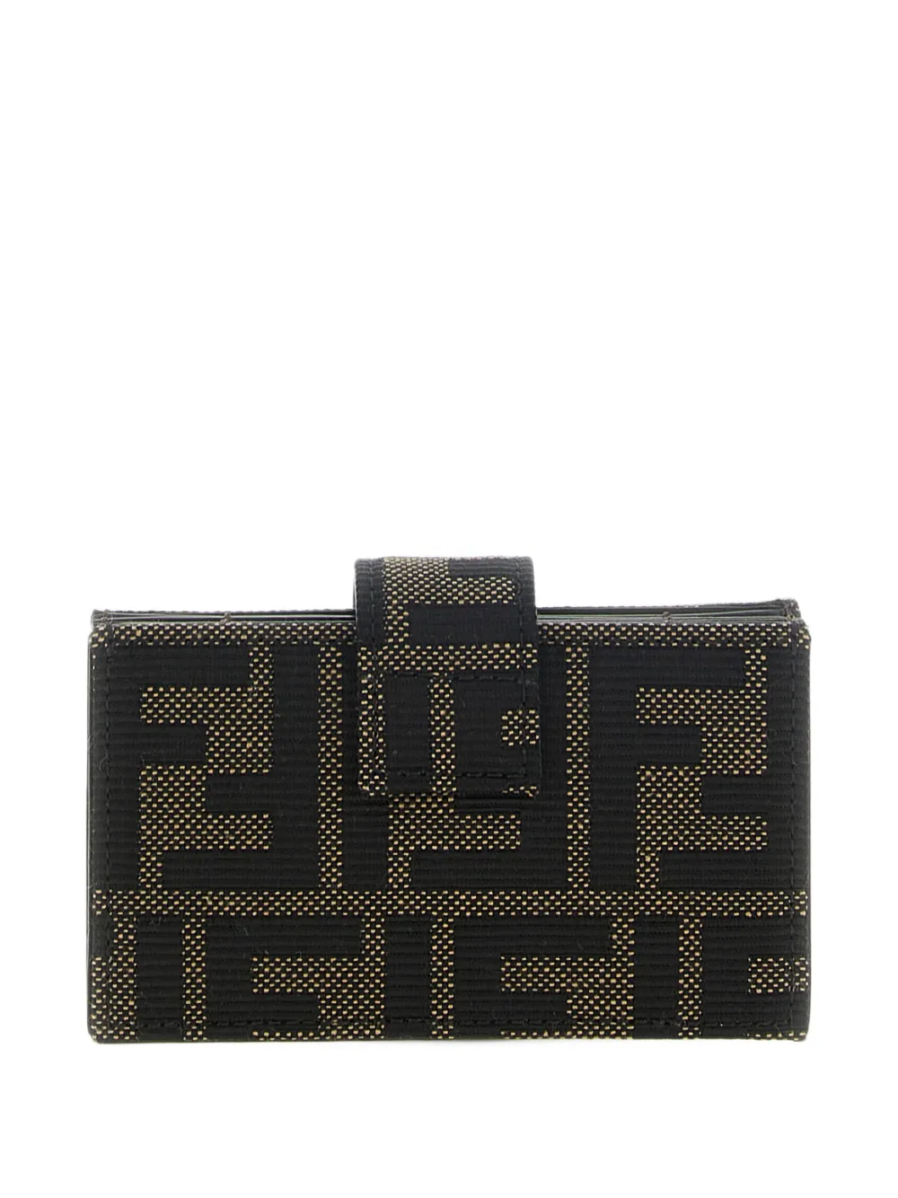 FENDI FF jacquard card case Bruin