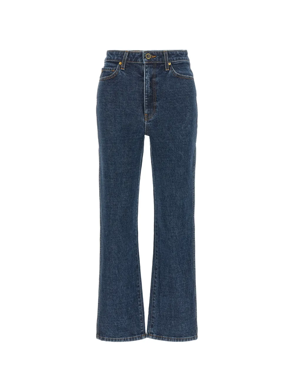 KHAITE Abigail high-waisted jeans - Blau