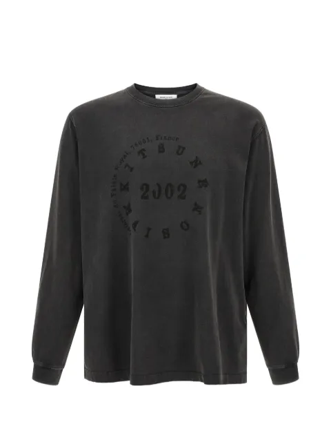 Maison Kitsuné Circle Stamp long-sleeve T-shirt