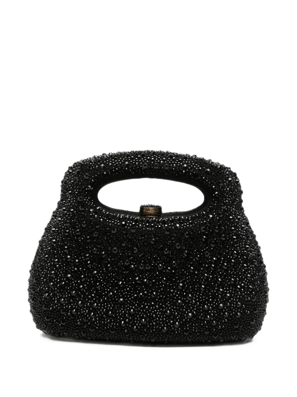 Cult Gaia Mimi rhinestone-embellished tote bag Zwart