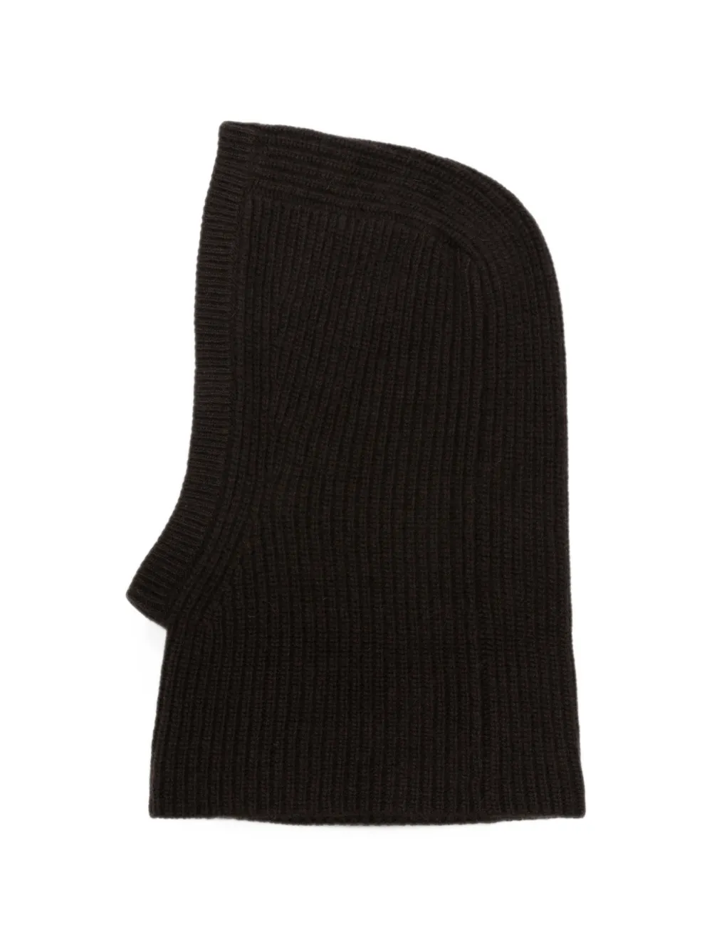The Frankie Shop Corin ribbed-knit balaclava - Braun