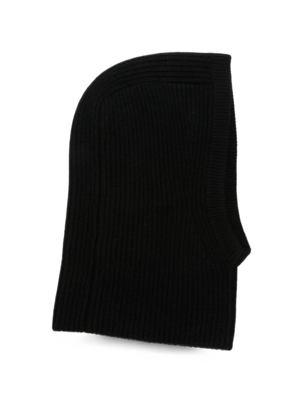 The Frankie Shop Corin ribbed-knit balaclava - Schwarz