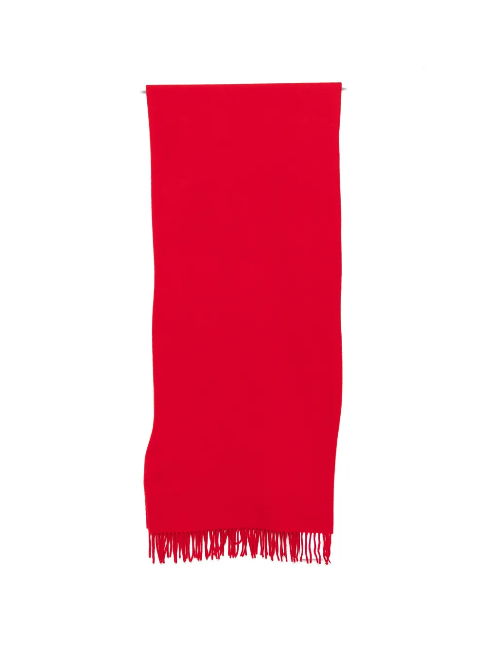 The Frankie Shop Alyson fringed scarf - Rosso