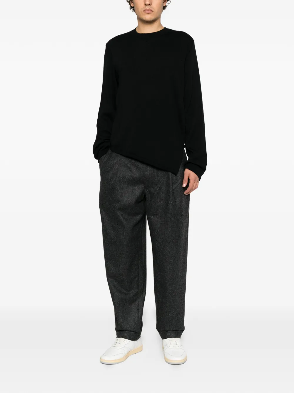 Comme Des Garçons Shirt straight-leg trousers Grijs