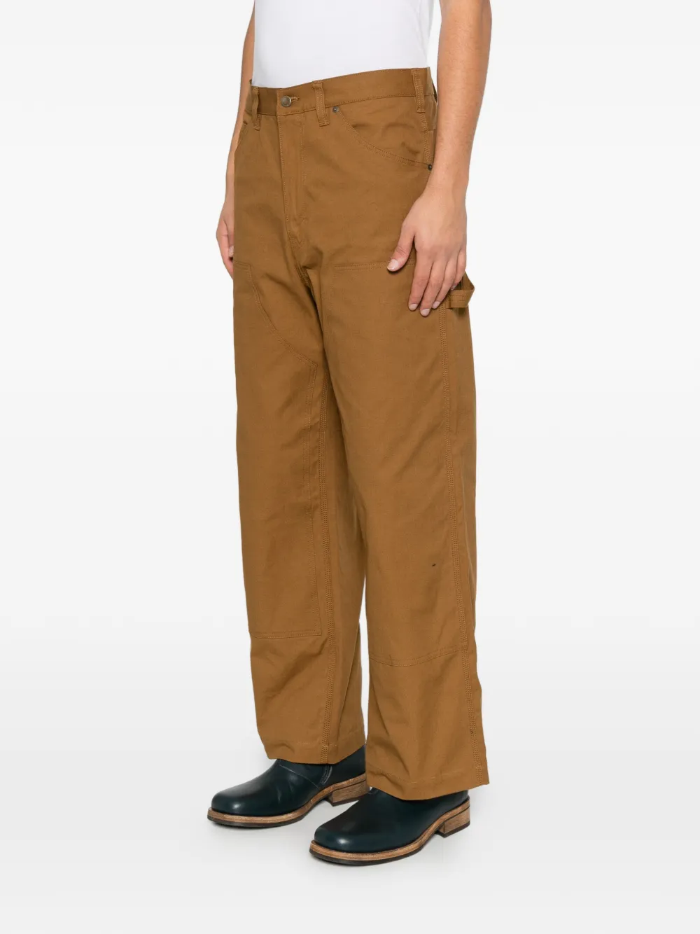 Comme des Garçons Homme panelled carpenter trousers Bruin
