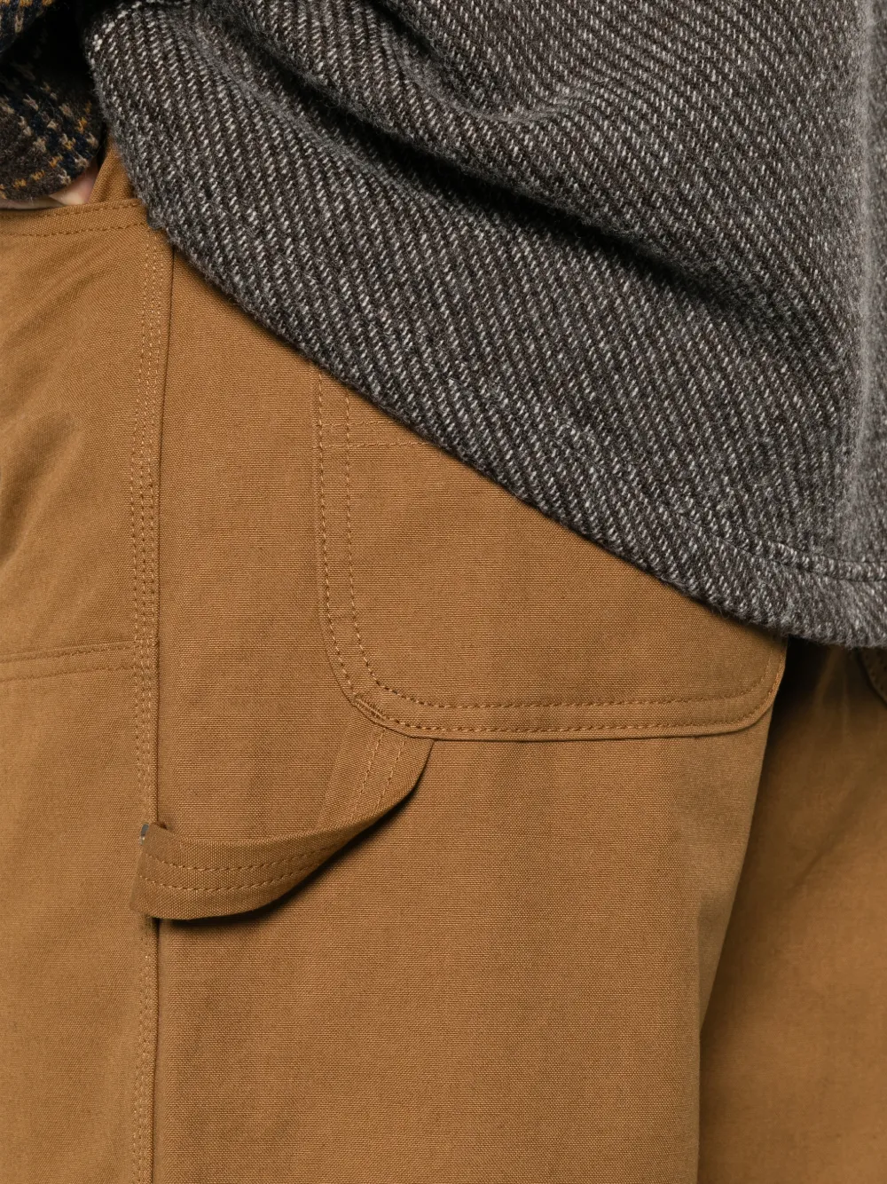 Comme des Garçons Homme panelled carpenter trousers Bruin