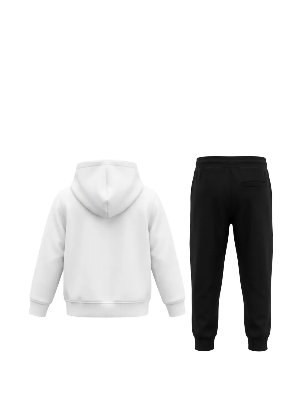 John Richmond Junior logo-print cotton tracksuit Wit