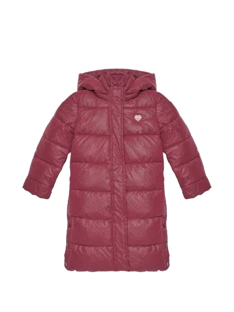 guess kids quilted hooded jacket