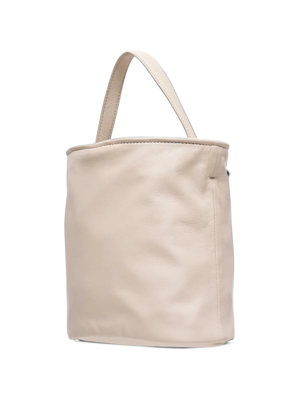 Marge Sherwood Wired bucket bag Beige