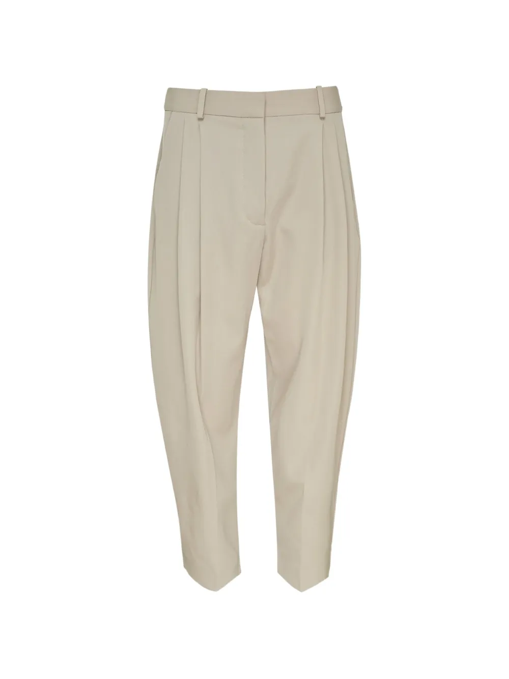 Stella McCartney pleated balloon trousers - Neutrals