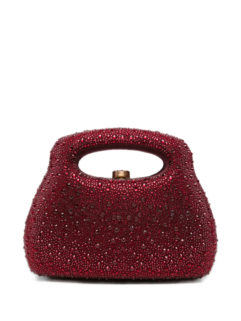 Cult Gaia Mimi crystal-embellished tote bag Rood