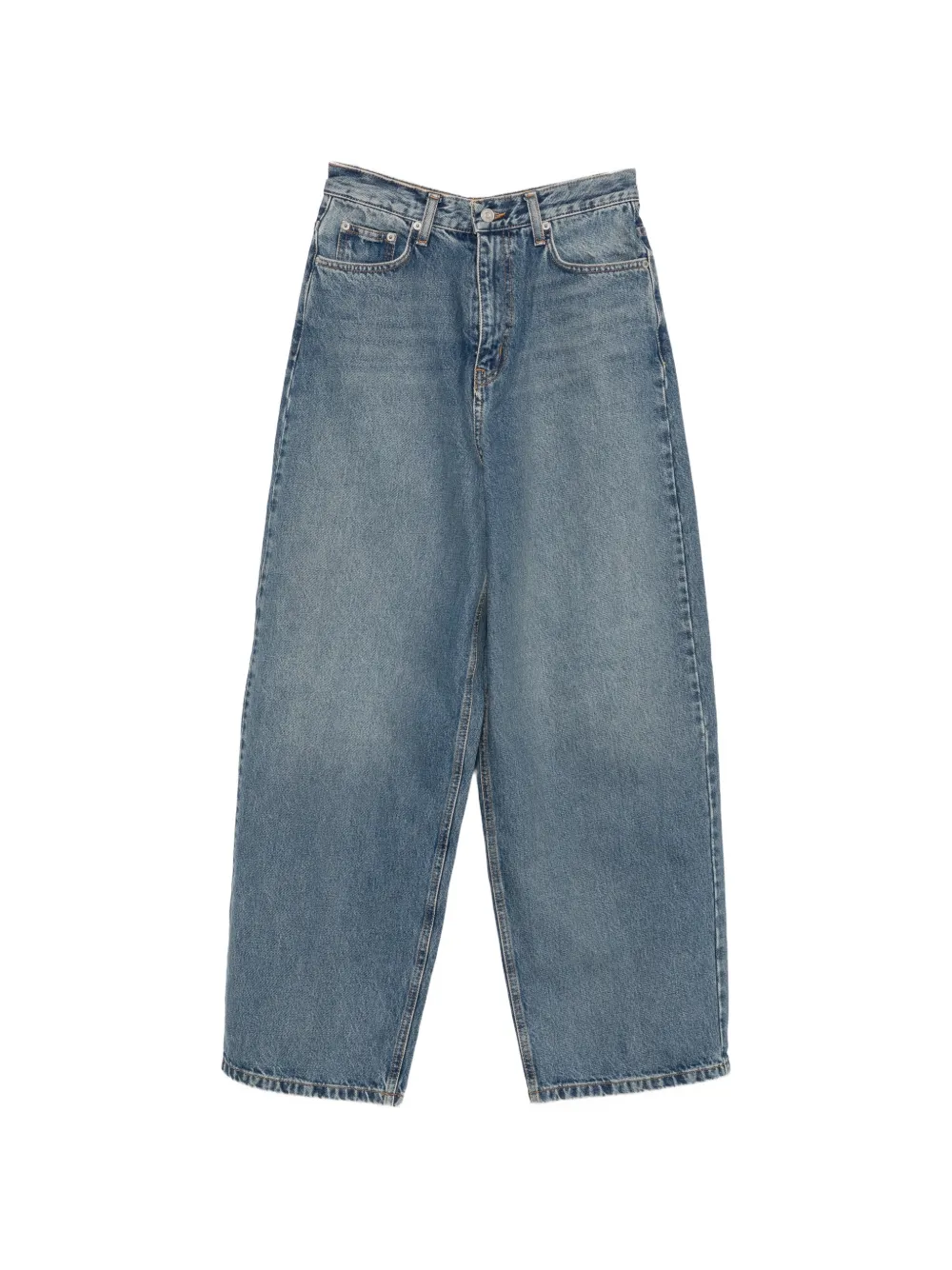 The Frankie Shop Kenny straight-leg jeans - Blu