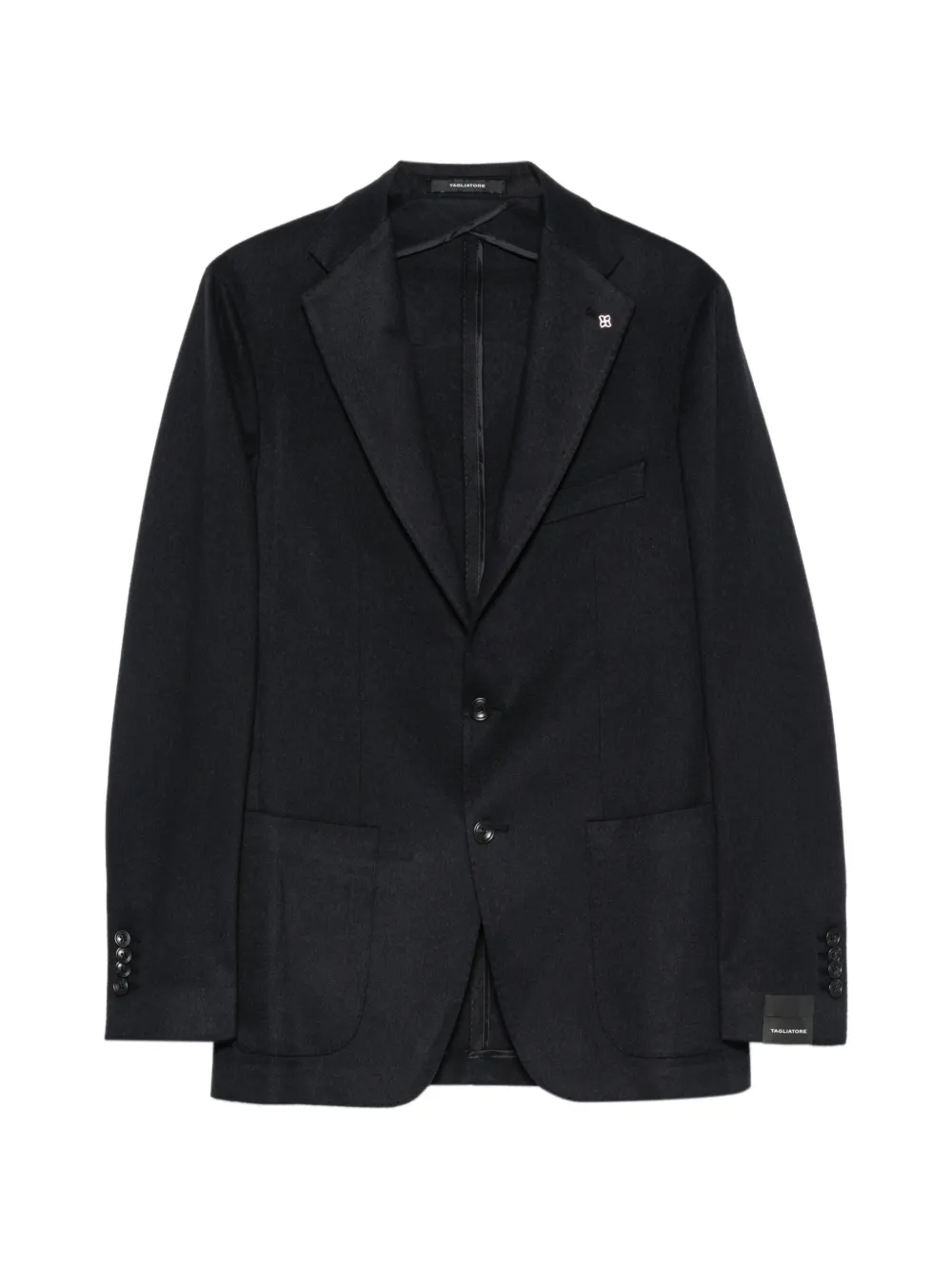 Tagliatore single-breasted blazer - Black