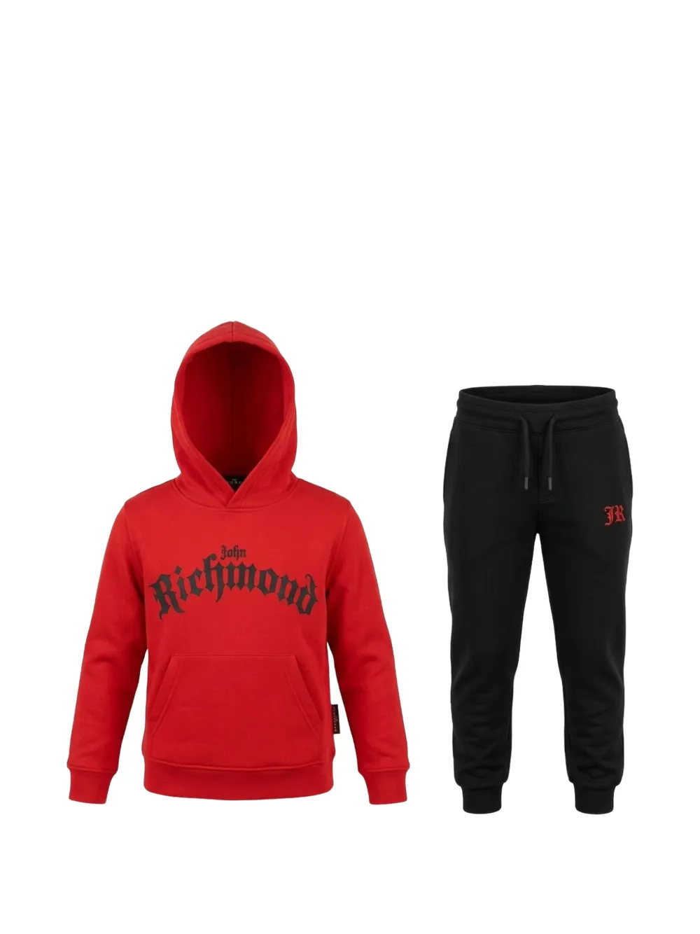 John Richmond Junior logo-print tracksuit Rood