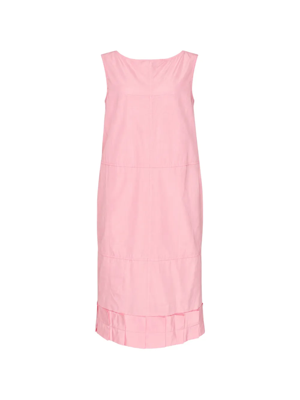 Lee Mathews Nina midi-jurk met ruchesafwerking Roze