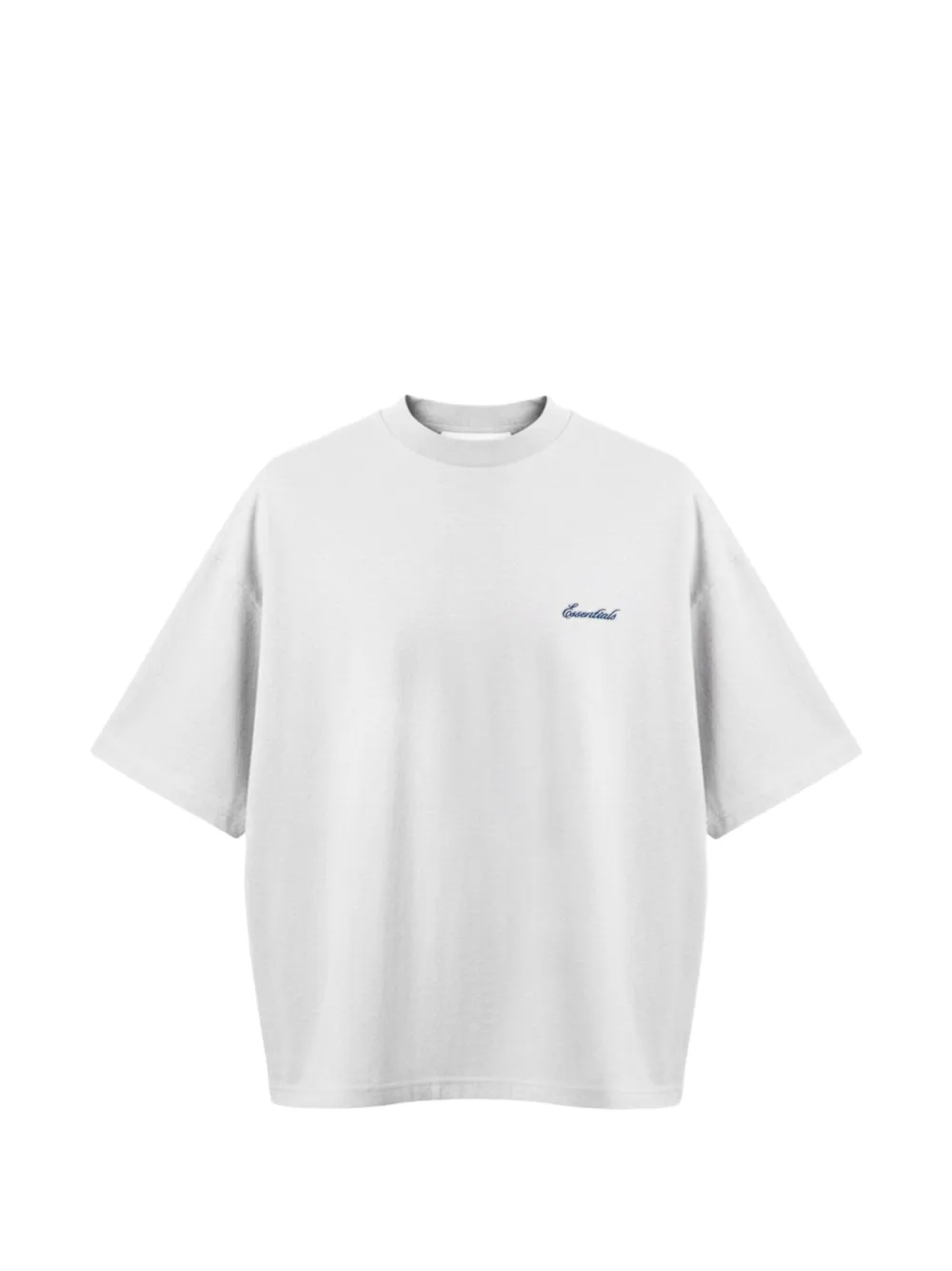FEAR OF GOD ESSENTIALS Signature 90s relaxed T-shirt Grijs